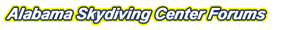 Alabama Skydiving Forums